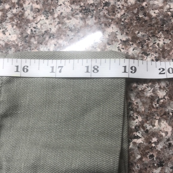Hey hei linen blend sage green utility jacket - Picture 12 of 12